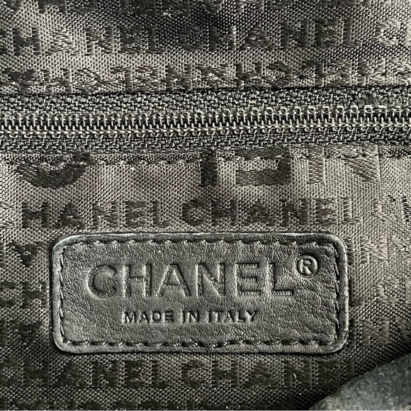 Auth Vintage Chanel Suede Camellia Shoulder Bag Handbag Purse Tote CC Logo GUC - Picture 14 of 17